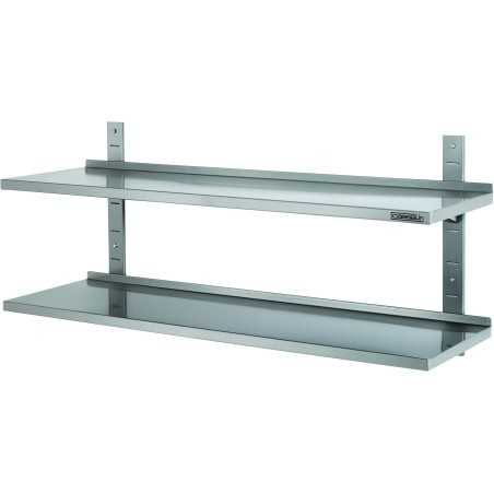 Etagère Murale en Inox - L 1200 x P 300 mm - Dynasteel - Fourniresto