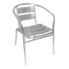 Fauteuils Pour Bars Restaurants Hôtels empilables en aluminium