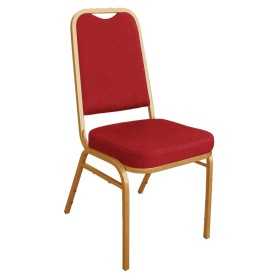 Chaises rouge de banquet