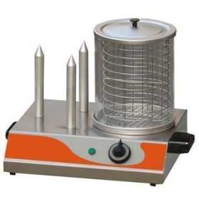Machine à hot dog professionnel electrique 230v 4 plots