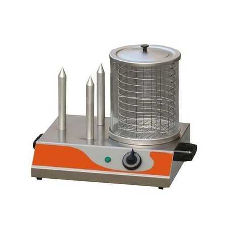 Machine à hot dog professionnel electrique 230v 4 plots