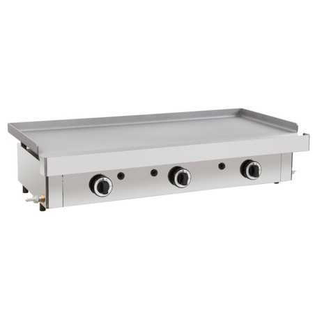 PLANCHA GAZ INOX PROFESSIONNELLE 820 x 510 x 235 mm