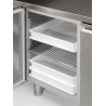 Table à pizza sur roulettes 390L 4 x GN1/3 + 2 x GN1/2 - GASTROMASTRO