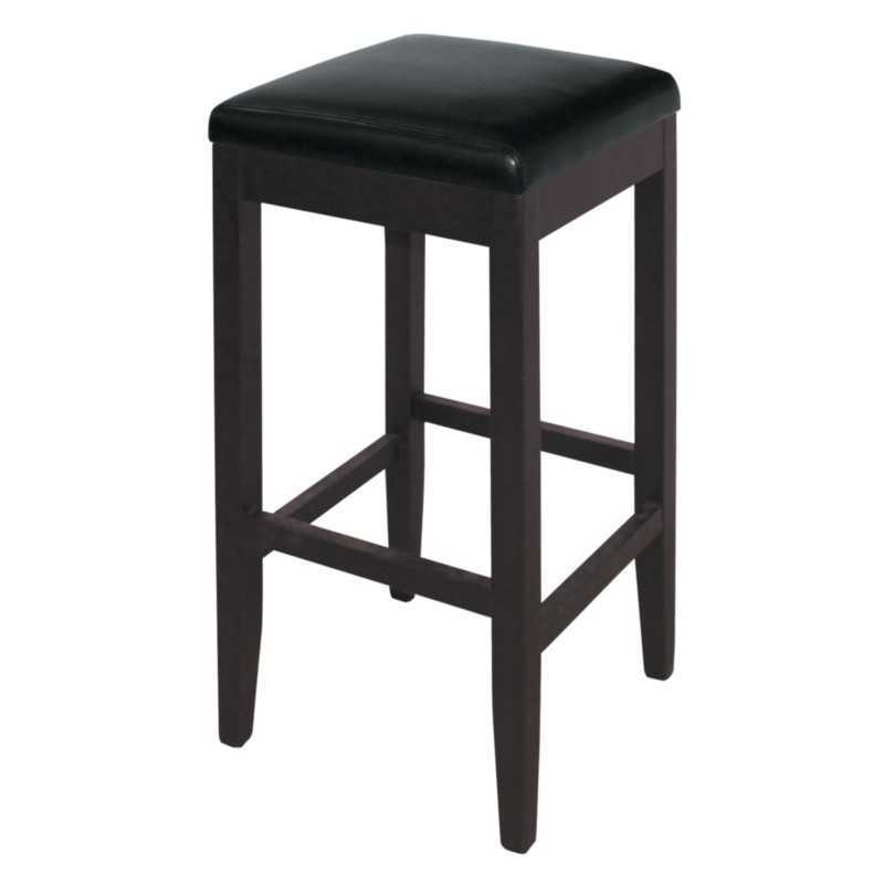 Tabouret en simili cuir marron Pour Bars Restaurants Hôtels