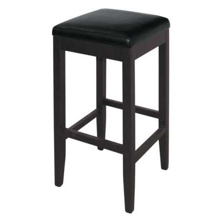 Tabouret en simili cuir marron Pour Bars Restaurants Hôtels