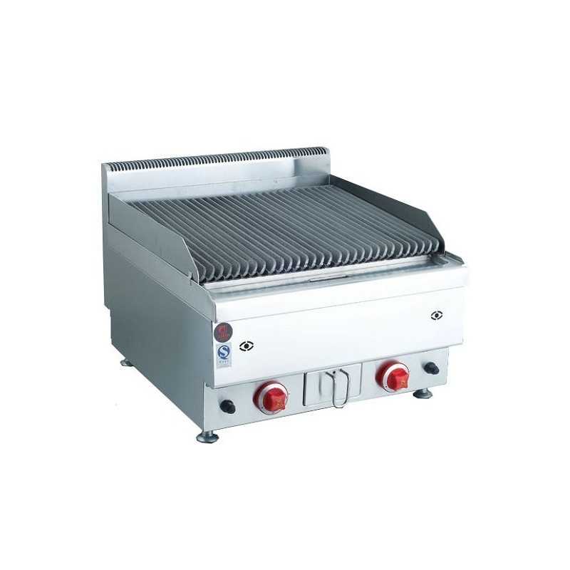 Grillade gaz charcoal double- Grill À Pierres De Lave à Gaz Large-