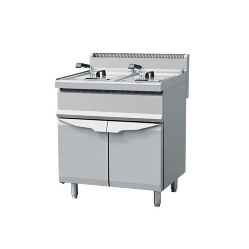 Friteuse Monobloc 2 x 21L gaz sur socle