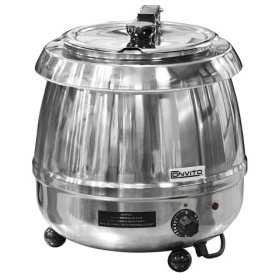 Soupière électrique professionnelle inox contenant 10 litres