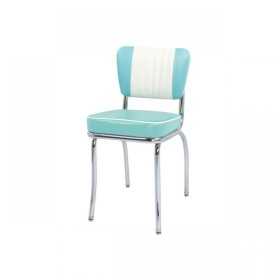 Chaise de Diner Bleu Americain Malibu Pour Bars Restaurants Hôtels