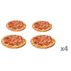 Four à pizza électrique 1 chambre 4 pizzas 33 cm 500°C - 230v/380v- START4- RESTOITALIA