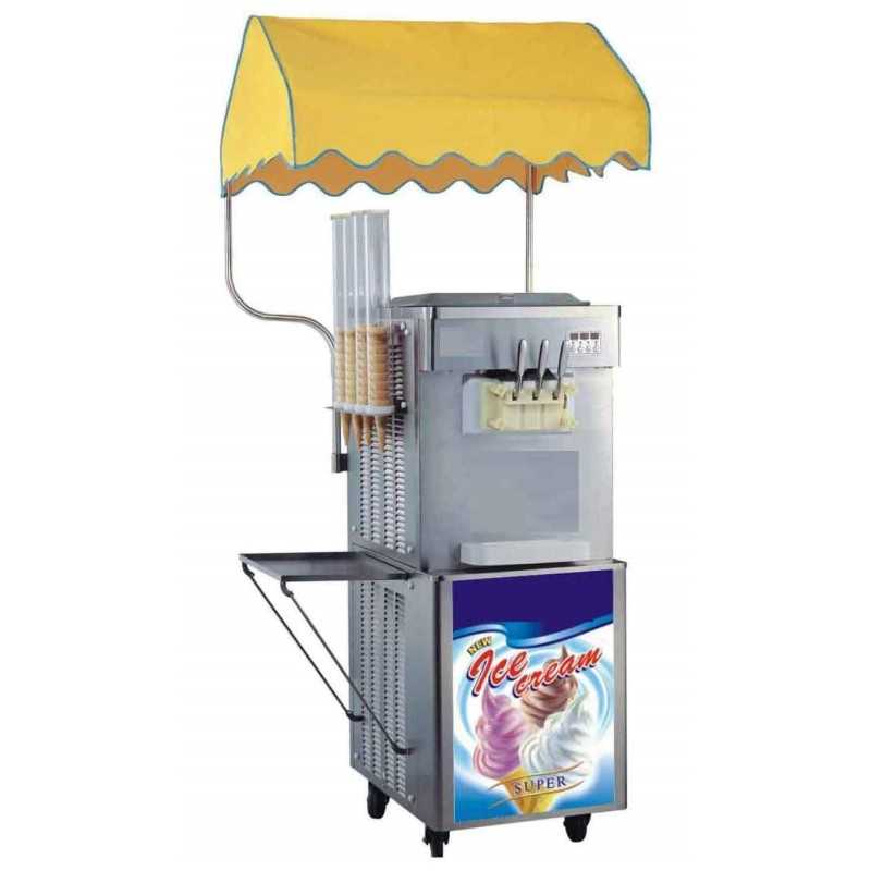 Machine à glaces à l'italienne - LUXE - Frozen Yaourts - 2 parfums - 2.7kw - Classe SB