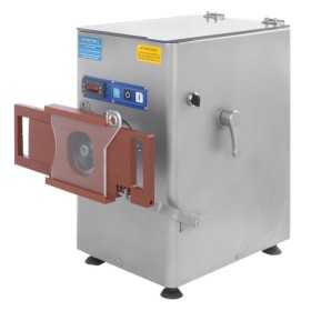 Hachoir à viande réfrigéré - PREMIUM - Usage intensif - 500 kg/h - 230 / 380 V. - Reconstitueur intégré