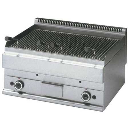 Grill pierre de lave gaz double GAMME 600