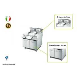 Friteuse Gaz Monobloc 2x13 litres GASTROMASTRO SERIE 700