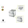 Bain-marie éléctrique double gn1/1 GASTROMASTRO SERIE 700