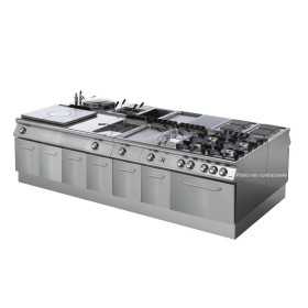 Friteuse Gaz Monobloc 2x13 litres GASTROMASTRO SERIE 700