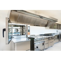 Friteuse gaz -21 litres-2 paniers GAZ-COMBISTEEL